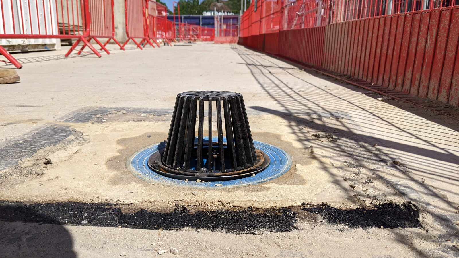 Grand Union during building work